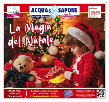 Volantino Acqua & Sapone (valido fino al 28-12)