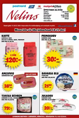 Nelins reklamblad (giltig till och med 26-12)
