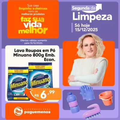 Catálogo Supermercados Pague Menos (válido até 15-12)