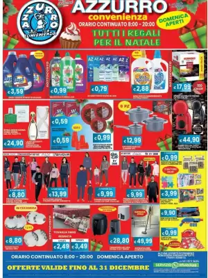 Volantino Azzurro Convenienza (valido fino al 31-12)