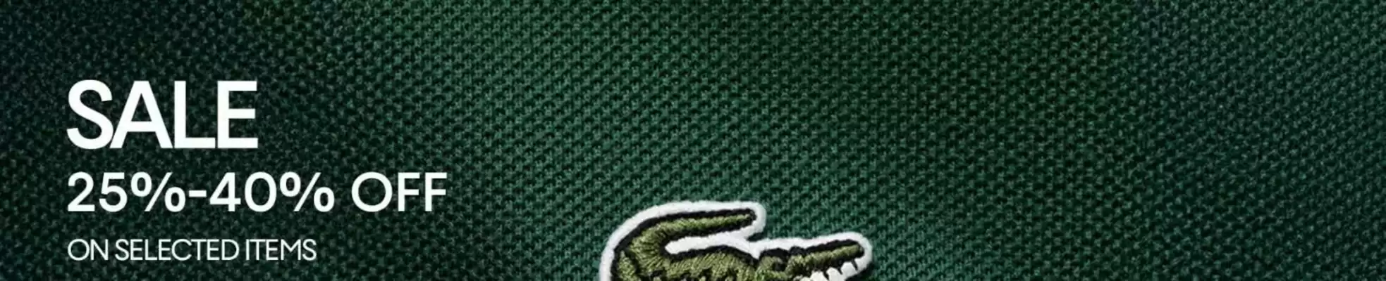 Lacoste catalogue (valid until 19-12)