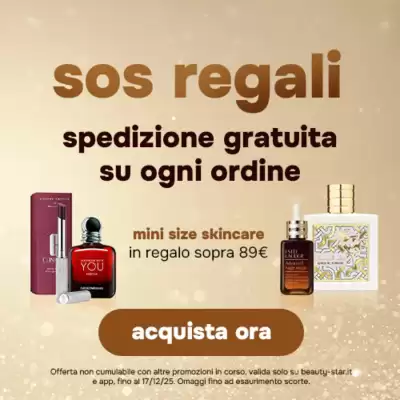 Volantino Beauty Star (valido fino al 17-12)