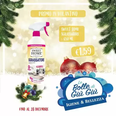 Volantino Le Bolle di Giù Giù (valido fino al 28-12)