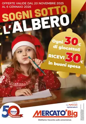 Volantino Mercatò Big (valido fino al 6-01)