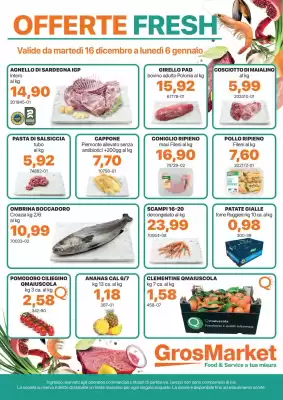 Volantino GrosMarket (valido fino al 6-01)