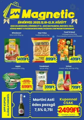 Magnetic akciós újság (érvényes eddig: 31-12)