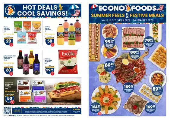 Econo Foods catalogue (valid until 4-01)