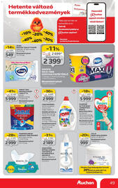 Auchan akciós újság hét 51 Oldal 49