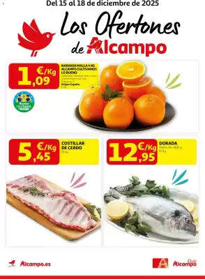 Folleto Alcampo (válido hasta el 18-12)