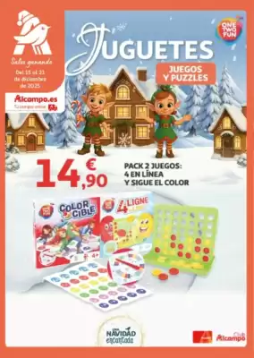 Folleto Alcampo (válido hasta el 21-12)
