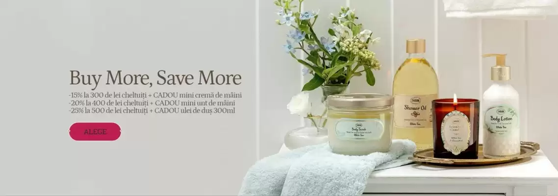 Magazine SABON (valid până la 28-12)