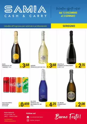 Volantino Samia Cash and Carry (valido fino al 3-01)