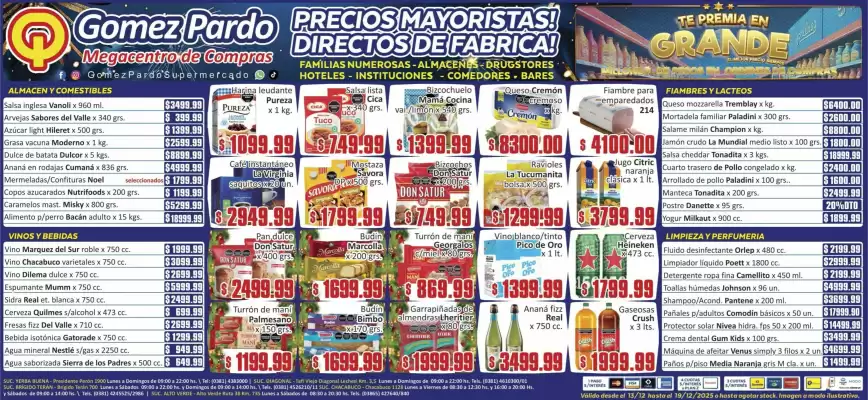 Catálogo Gomez Pardo (válido hasta 19-12)