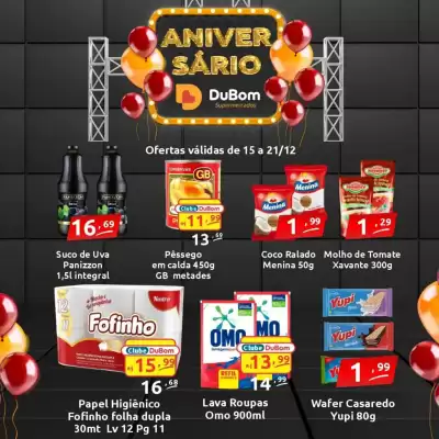 Catálogo Dubom Supermercados (válido até 21-12)