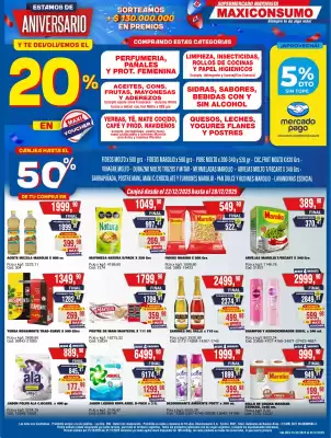 Revista Maxiconsumo (válido hasta 21-12)