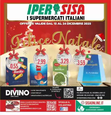 Volantino IperSisa (valido fino al 24-12)
