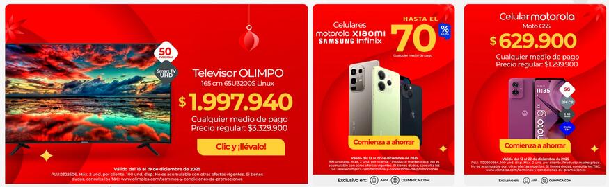 Catálogo Superdroguería Olímpica semana 51 Página 1