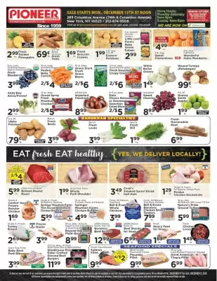 Pioneer Supermarkets weekly ad (valid until 21-12)
