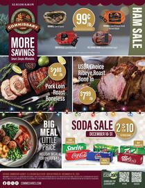 Commissary weekly ad Page 1
