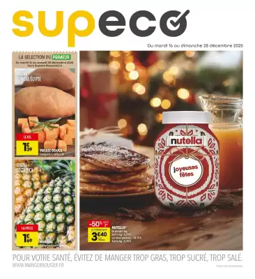 Catalogue Supeco (valable jusqu'au 28-12)