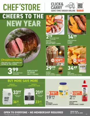 US Foods Chef's Store weekly ad (valid until 28-12)