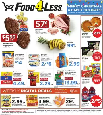 Food 4 Less weekly ad
