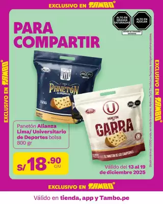 Catálogo Tambo (válido hasta 19-12)