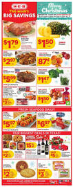 H-E-B weekly ad week 51 Page 1