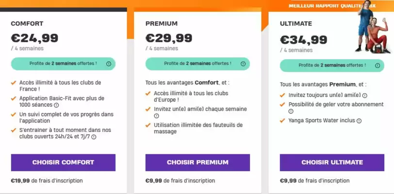 Catalogue Basic-Fit (valable jusqu'au 11-01)