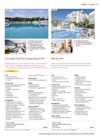 Billa Reisen Flugblatt Seite 27