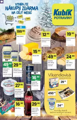 Kubík potraviny leták