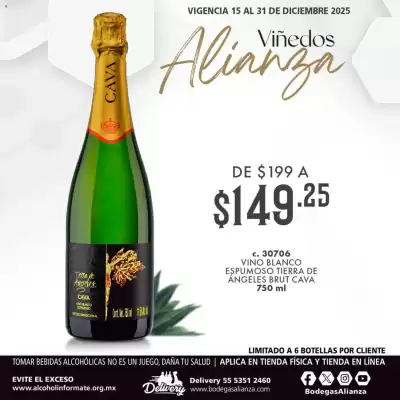 Folleto Bodegas Alianza (válido hasta 31-12)