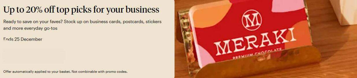 Vistaprint leaflet Page 1