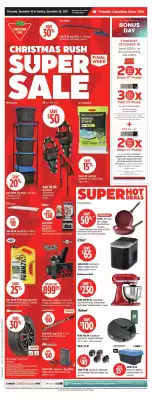 Canadian Tire flyer (valid until 28-12)