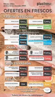 Folleto Plusfresc (válido hasta el 22-12)