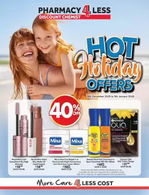 Pharmacy4Less catalogue (valid until 5-01)