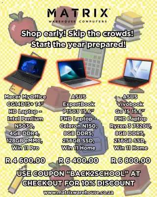 Matrix Warehouse catalogue (valid until 21-12)