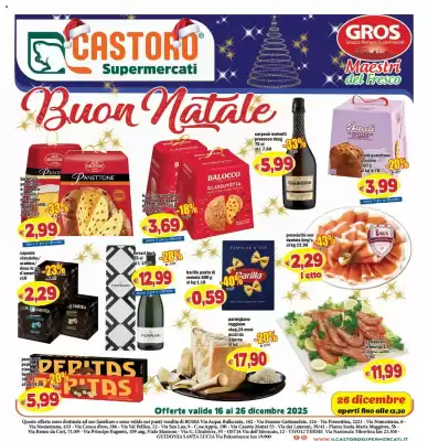Volantino Il Castoro Supermercati (valido fino al 26-12)
