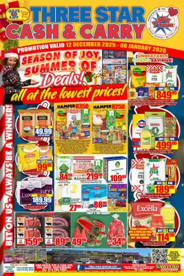 Three Star Cash and Carry catalogue