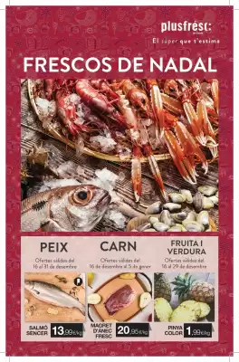 Folleto Plusfresc (válido hasta el 29-12)