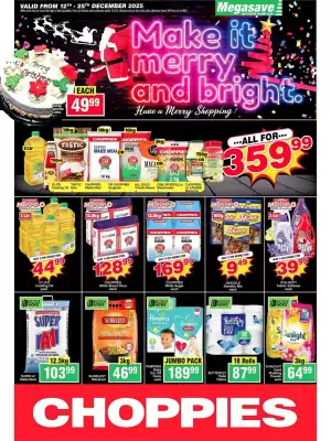Choppies catalogue (valid until 25-12)