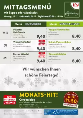 Interspar Restaurant Flugblatt (gültig bis 24-12)