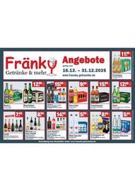 Fränky Getränke Prospekt Seite 1