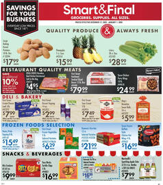 Smart & Final weekly ad Page 1
