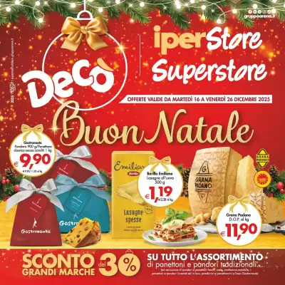 Volantino Deco Iperstore (valido fino al 26-12)