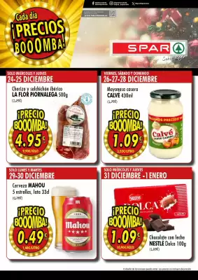Folleto SPAR (válido hasta el 1-01)