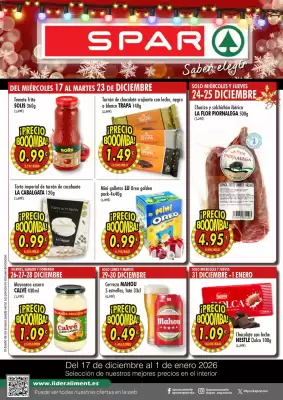 Folleto SPAR (válido hasta el 1-01)