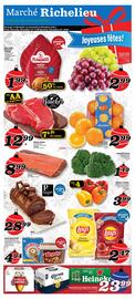 Marché Richelieu flyer week 51 Page 1