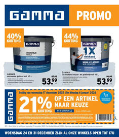 GAMMA folder Pagina 1