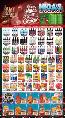 Folheto Higa's Supermercado (válido até 24-12)